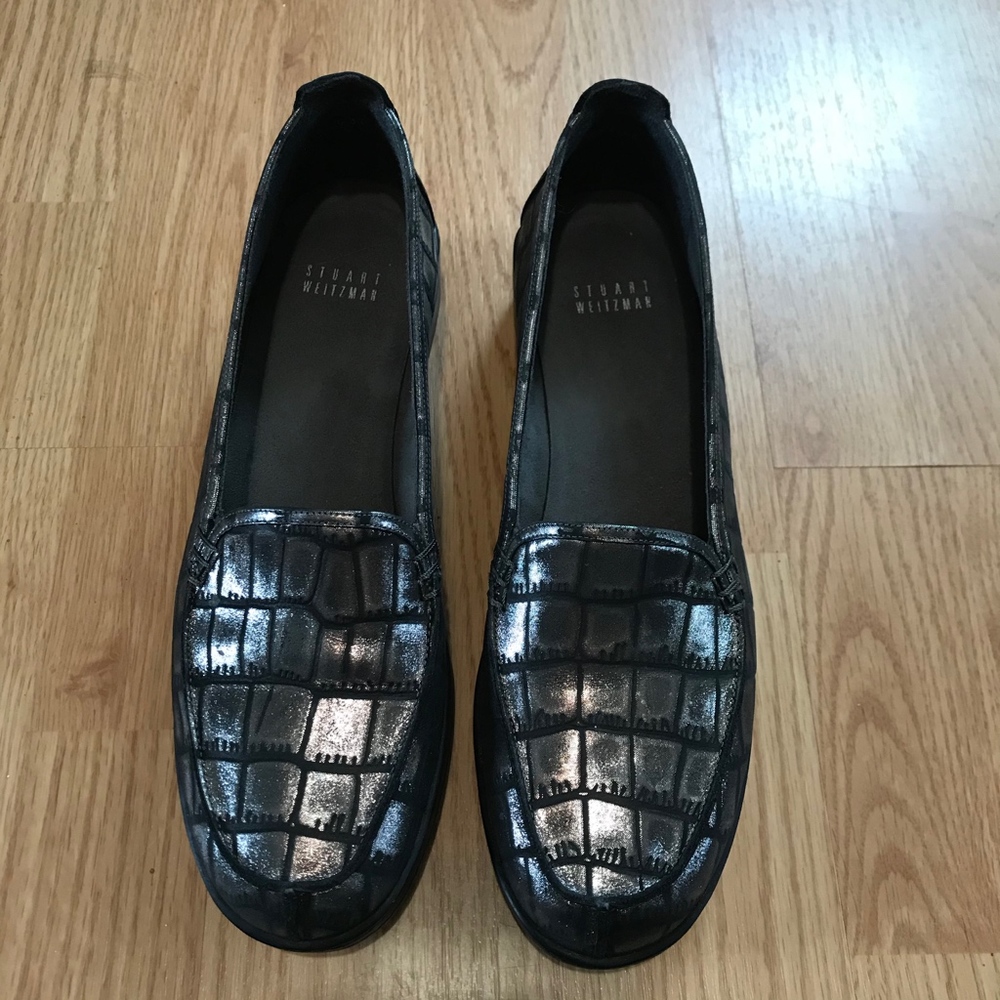 Stuart Weitzman Superhero Wedge Loafer - Picture 2 of 6